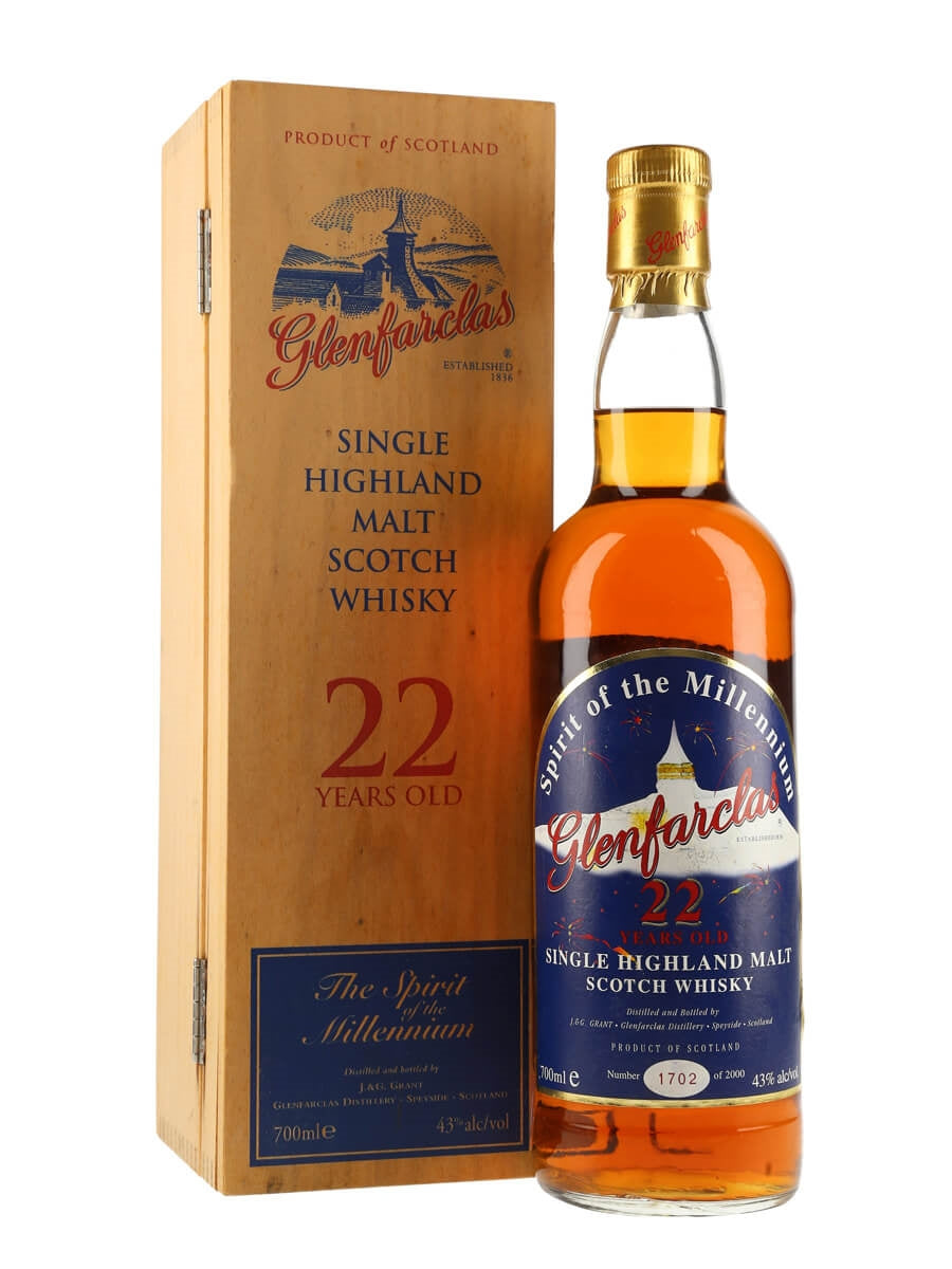 Glenfarclas 22 Year Old Spirit of the Millennium Scotch Whisky | 700ML at CaskCartel.com