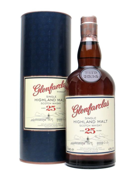 Glenfarclas 25 Year Old Scotch Whisky