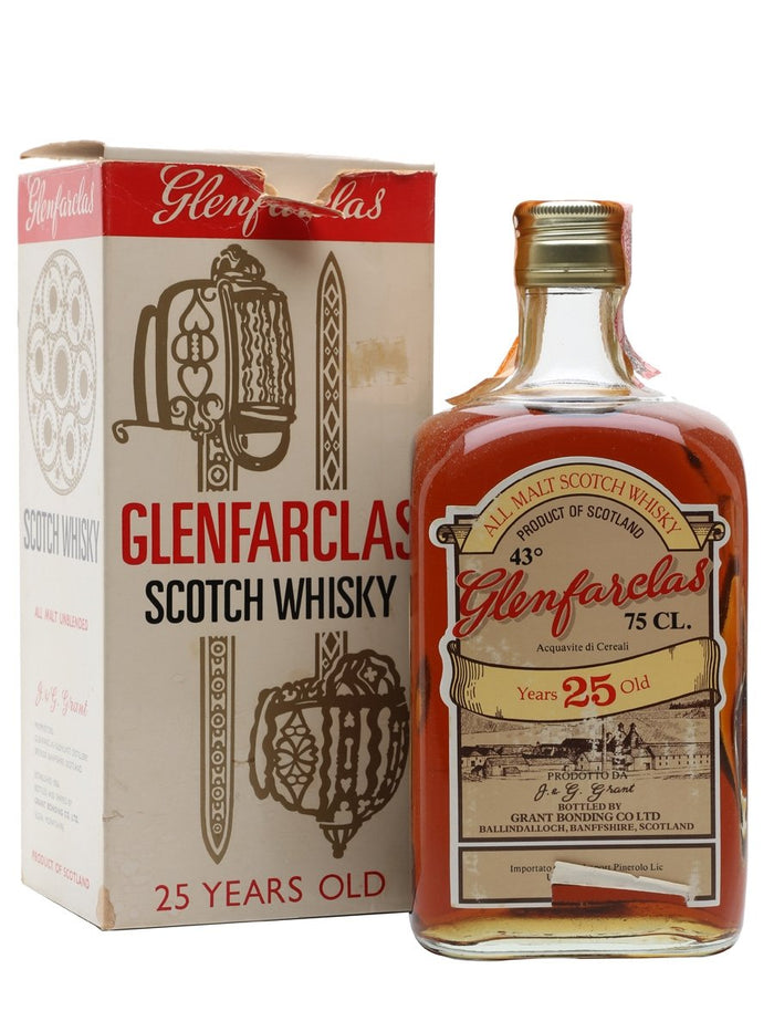 Glenfarclas 25 Year Old Bot.1970s Speyside Single Malt Scotch Whisky
