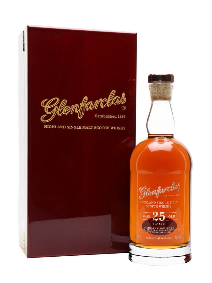 Glenfarclas 25 Year Old Decanter Scotch Whisky | 700ML