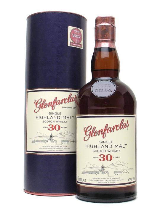 Glenfarclas 30 Year Old Speyside Single Malt Scotch Whisky