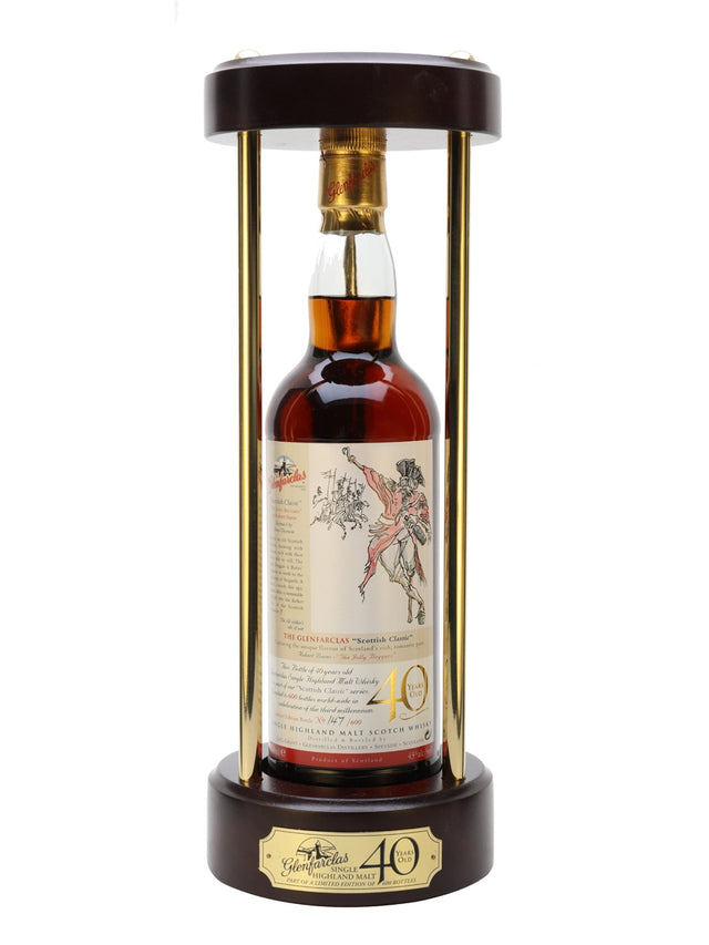 Glenfarclas 40 Year Old Millennium Edition The Jolly Beggars Speyside Single Malt Scotch Whisky | 700ML at CaskCartel.com