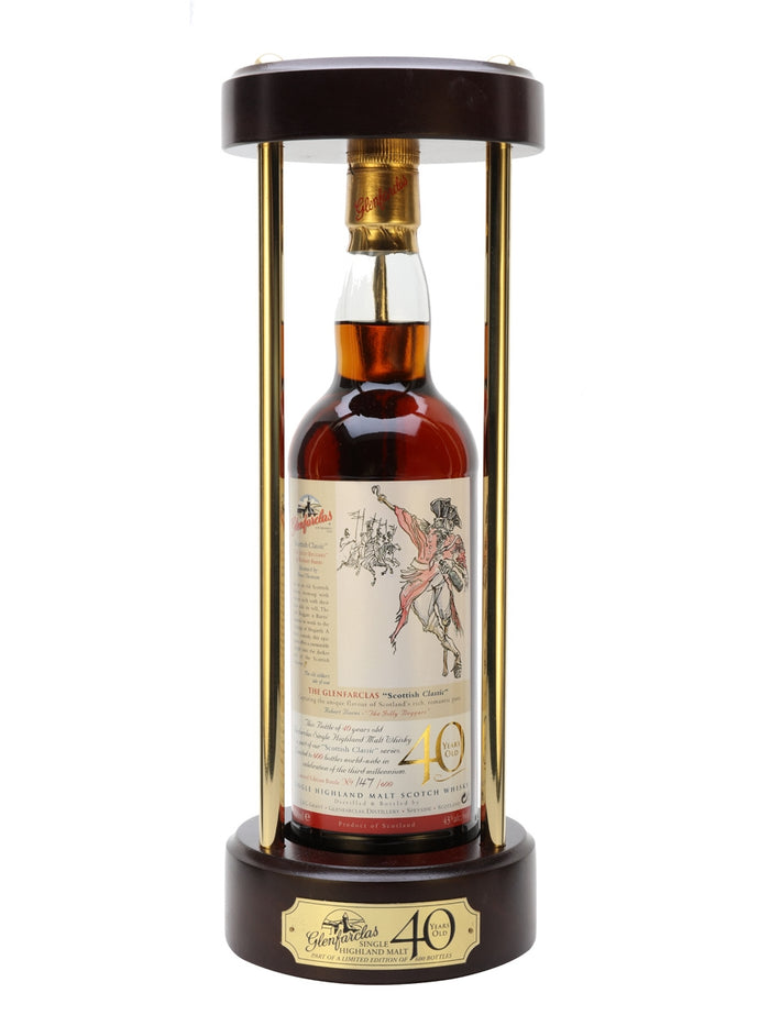 Glenfarclas 40 Year Old Millennium Edition The Jolly Beggars Speyside Single Malt Scotch Whisky | 700ML
