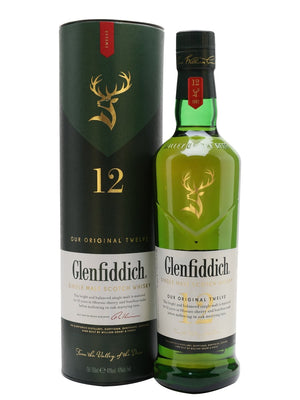 Glenfiddich 12 Year Old Speyside Single Malt Scotch Whisky | 700ML at CaskCartel.com