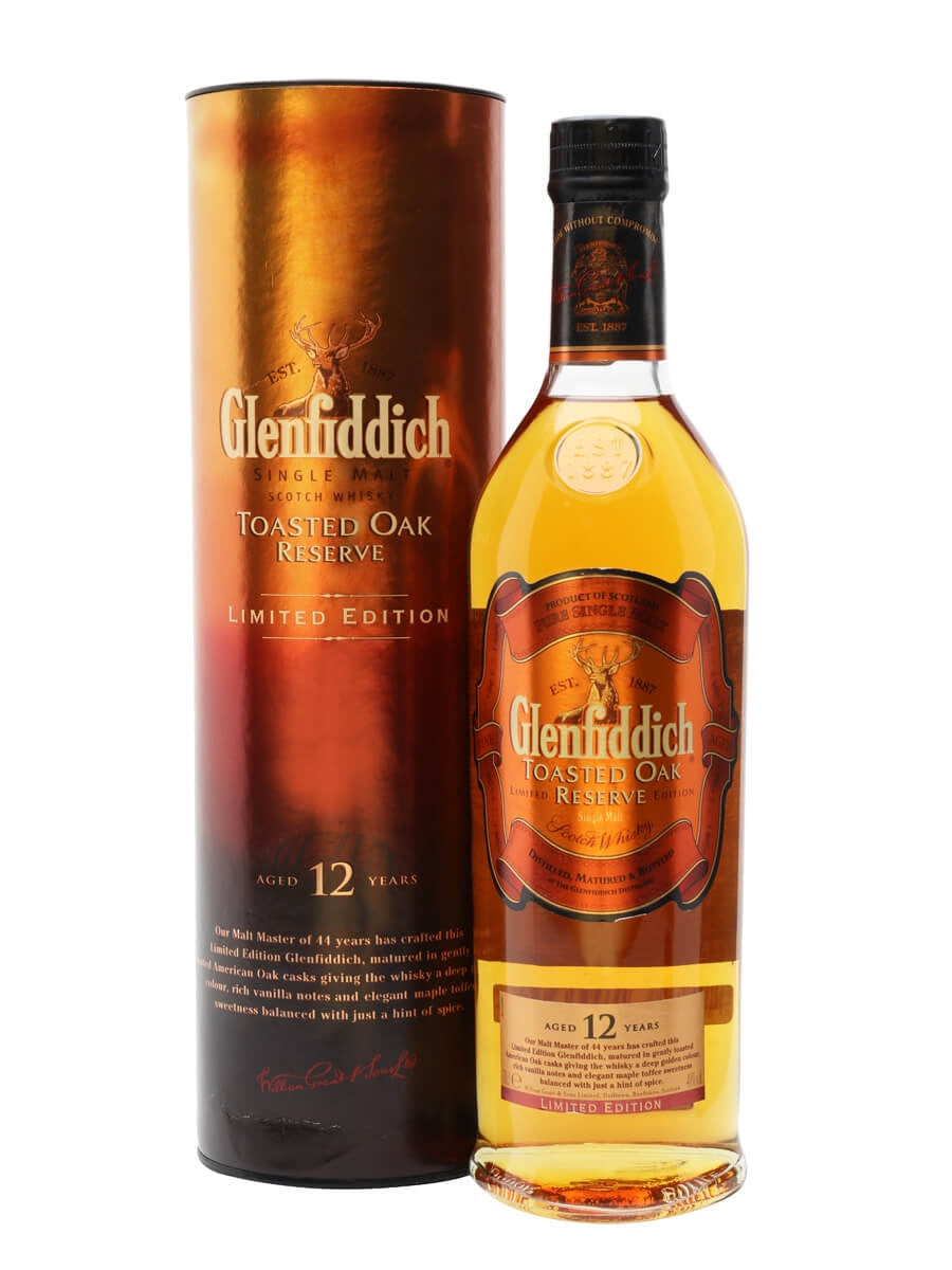 Glenfiddich 12 Year Old Toasted Oak Reserve Scotch Whisky | 700ML at CaskCartel.com