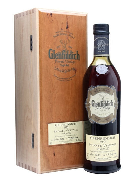 Glenfiddich 1958 Private Vintage (Cask # 8642) Scotch Whisky | 700ML at CaskCartel.com