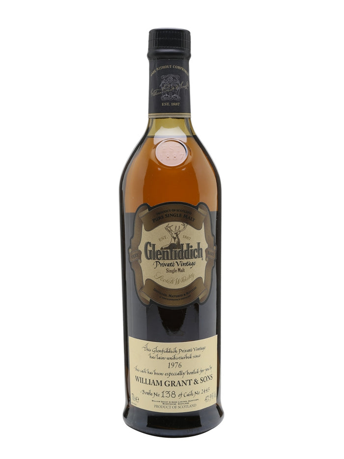 Glenfiddich 1976Cask #2443 Speyside Single Malt Scotch Whisky | 700ML