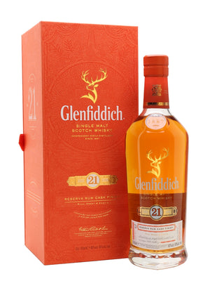 Glenfiddich 21 Year Old Reserva Rum Cask Finish Speyside Single Malt Scotch Whisky | 700ML at CaskCartel.com