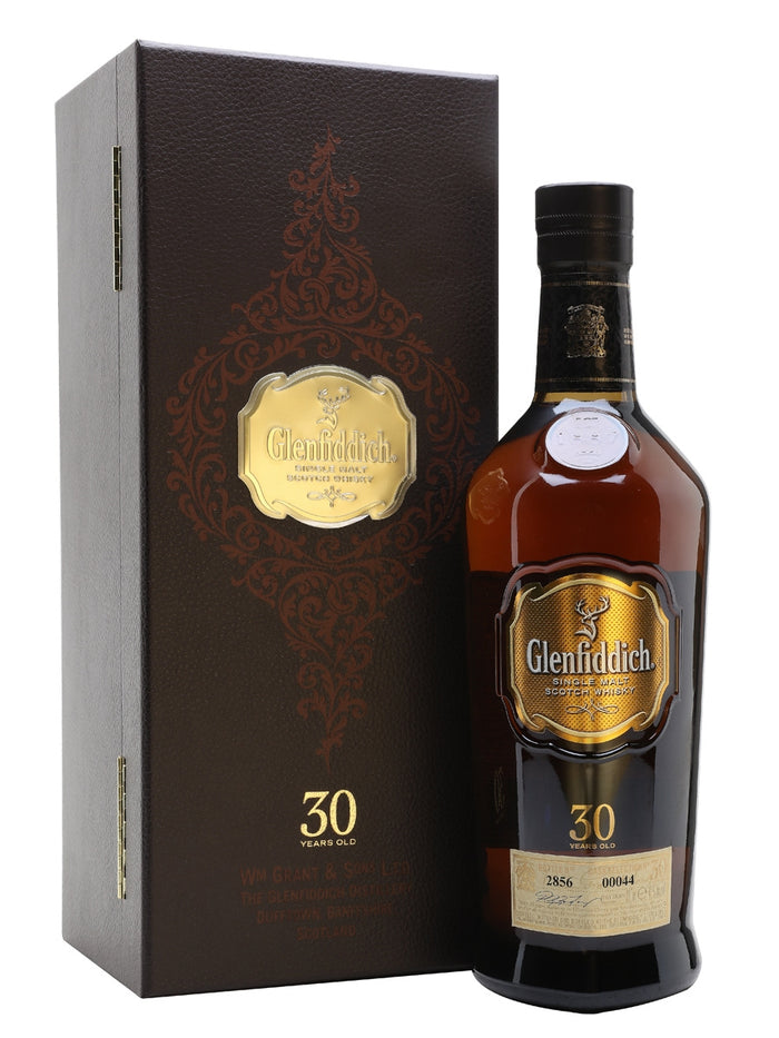 Glenfiddich 30 Year Old Speyside Single Malt Scotch Whisky
