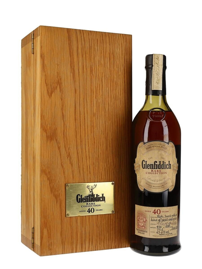 Glenfiddich 40 Year Old, Rare Collection (Bottled 2000) Scotch Whisky | 700ML