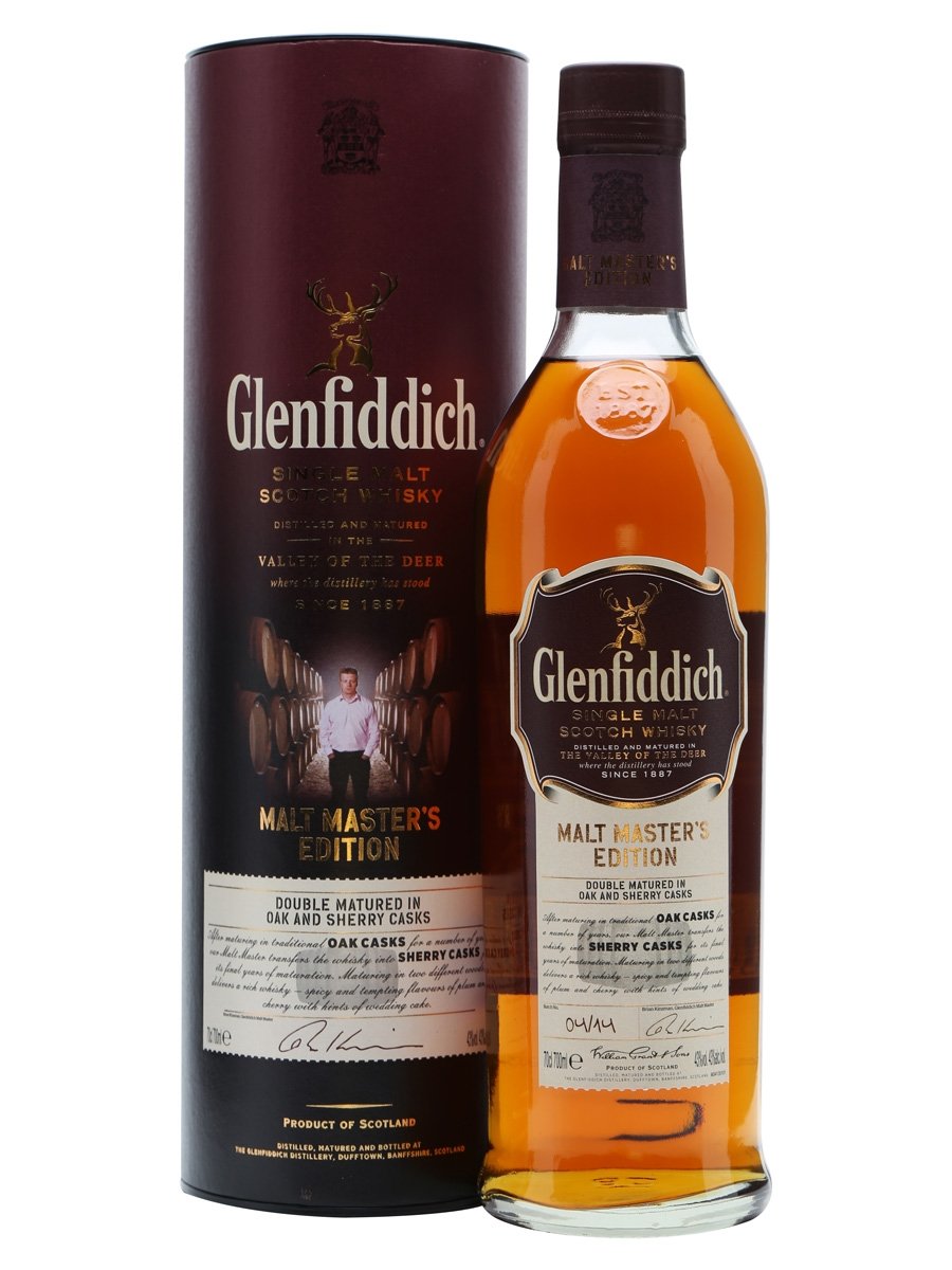 Glenfiddich Malt Master's Edition 空瓶。箱付。 BUY] Glenfiddich Malt Master's Edition Sherry Cask Finish Speyside