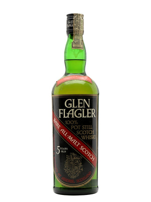 Glen Flagler 5 Year Old Bot.1970s Lowland Single Malt Scotch Whisky | 700ML at CaskCartel.com
