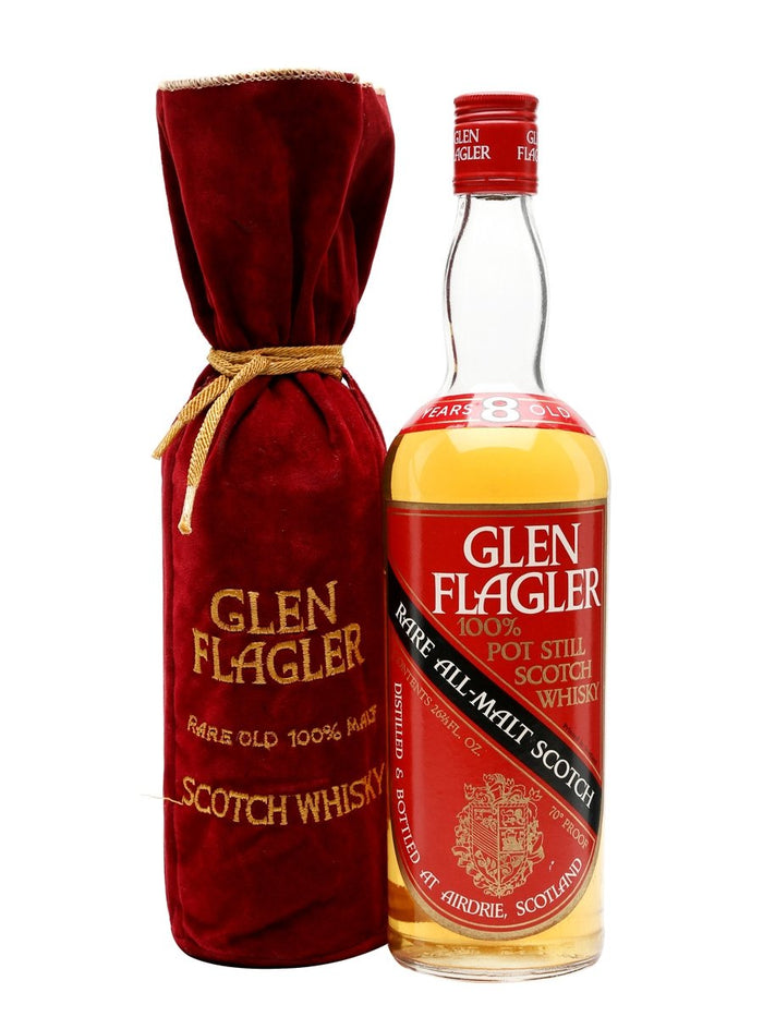 Glen Flagler 8 Year Old Bot.1970s Lowland Single Malt Scotch Whisky