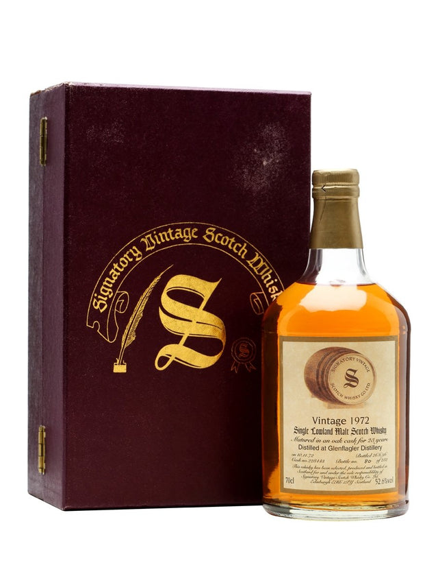 Glenflagler 1972 23 Year Old Signatory Lowland Single Malt Scotch Whisky | 700ML at CaskCartel.com