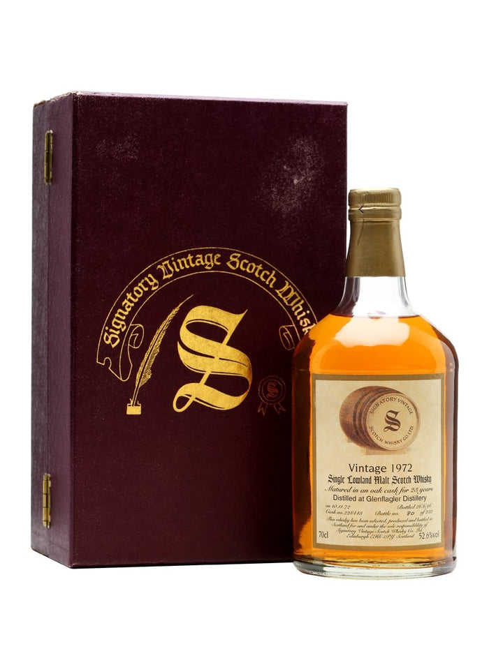 Glenflagler 1972 23 Year Old Signatory Lowland Single Malt Scotch Whisky | 700ML