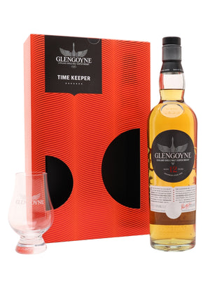 Glengoyne 12 Year Old Time Keeper Gift Set Highland Single Malt Scotch Whisky | 700ML at CaskCartel.com