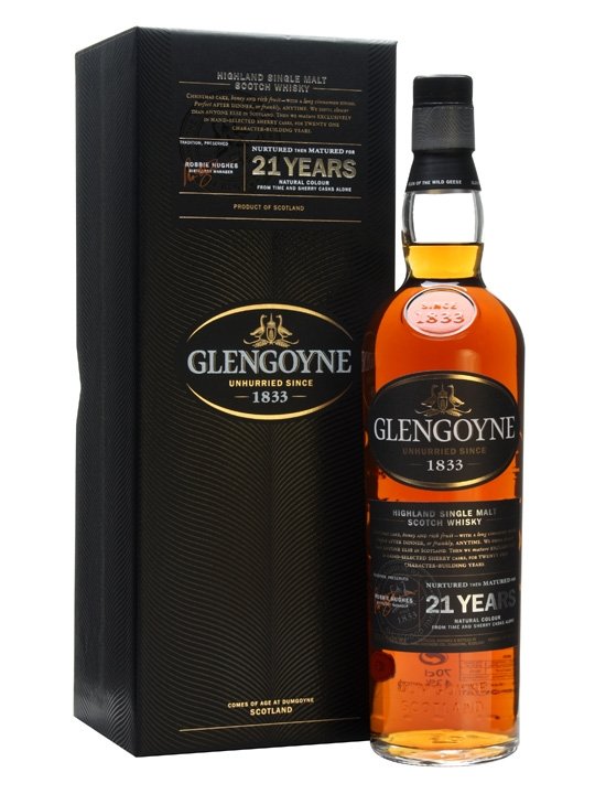 Glengoyne 21 Year Old Sherry Cask Highland Single Malt Scotch Whisky | 700ML