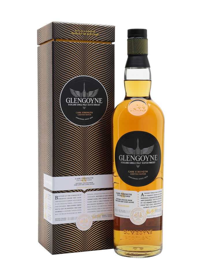 Glengoyne Cask Strength Batch 8 Highland Single Malt Scotch Whisky | 700ML