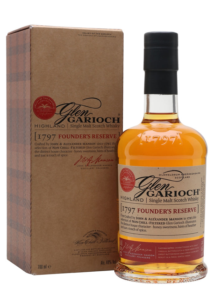 Glen Garioch Founder's Reserve Highland Single Malt Scotch Whisky | 700ML