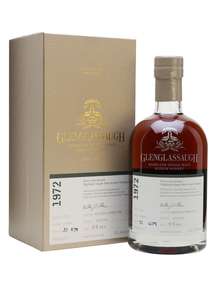 Glenglassaugh 1972 44 Year Old Rare Cask Release Batch 3 Highland Single Malt Scotch Whisky | 700ML