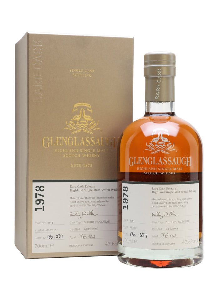 Glenglassaugh 1978 36 Year Old For The Nectar Highland Single Malt Scotch Whisky | 700ML