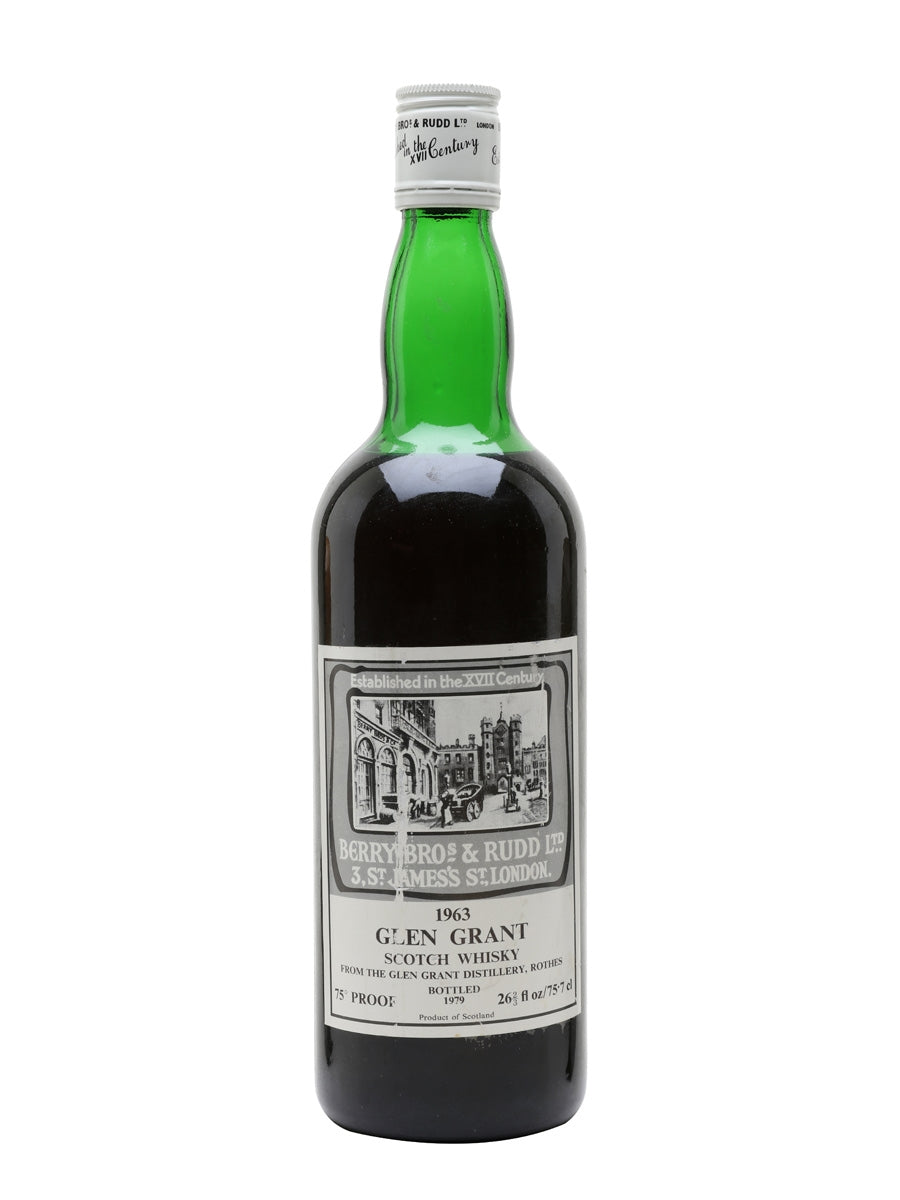 Glen Grant 1963 Bot.1979 Berry Bros & Rudd Speyside Single Malt 43%Whisky | 700ML at CaskCartel.com