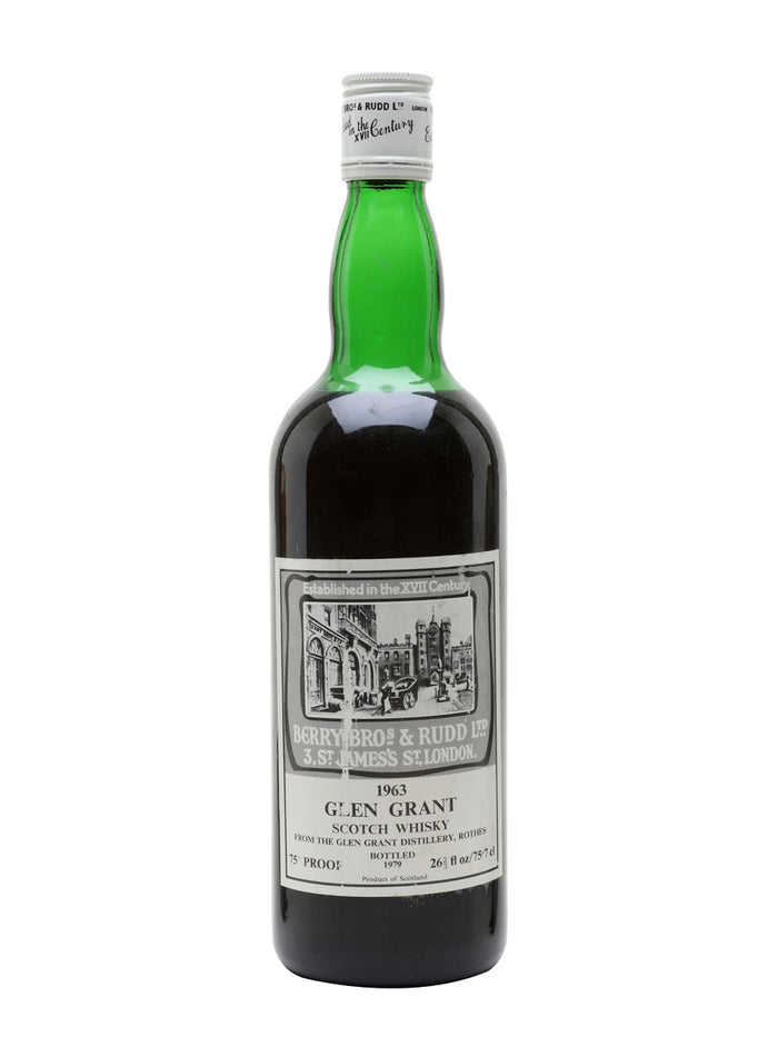 Glen Grant 1963 Bot.1979 Berry Bros & Rudd Speyside Single Malt 43%Whisky | 757ML