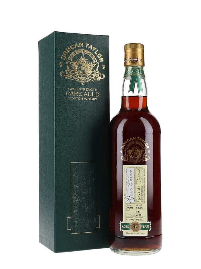 Glen Grant 1970 37 Year Old Duncan TaylorSpeyside Single Malt Scotch Whisky | 700ML