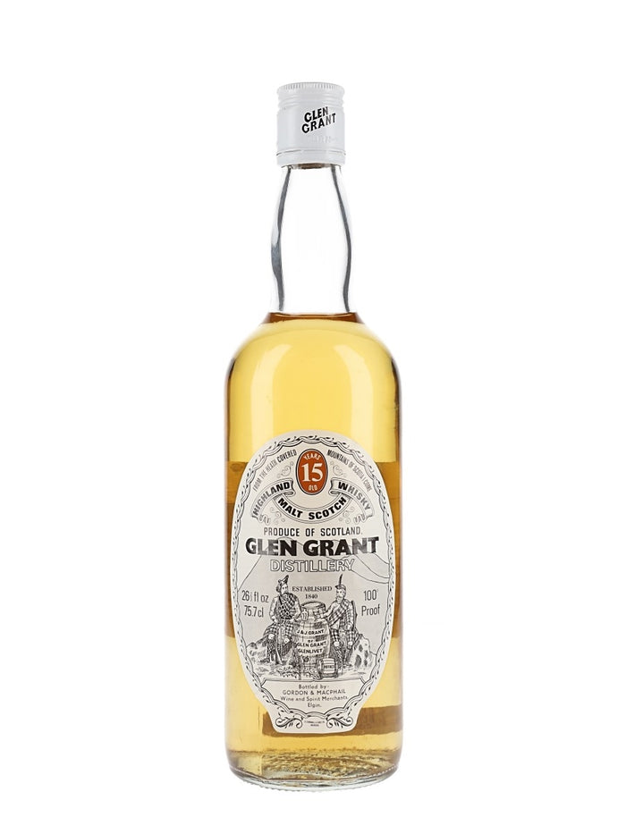 Glen Grant 15 Year Old Gordon & MacPhail Speyside Single Malt Scotch Whisky | 757ML