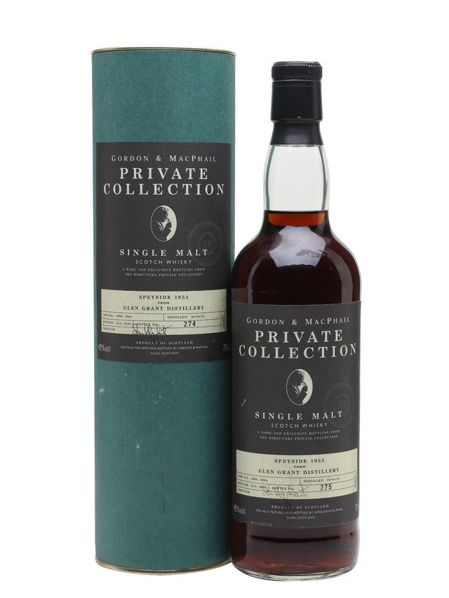 Glen Grant 1953 48 Year Old Sherry Cask Private Col. Speyside Single Malt Scotch Whisky | 700ML at CaskCartel.com