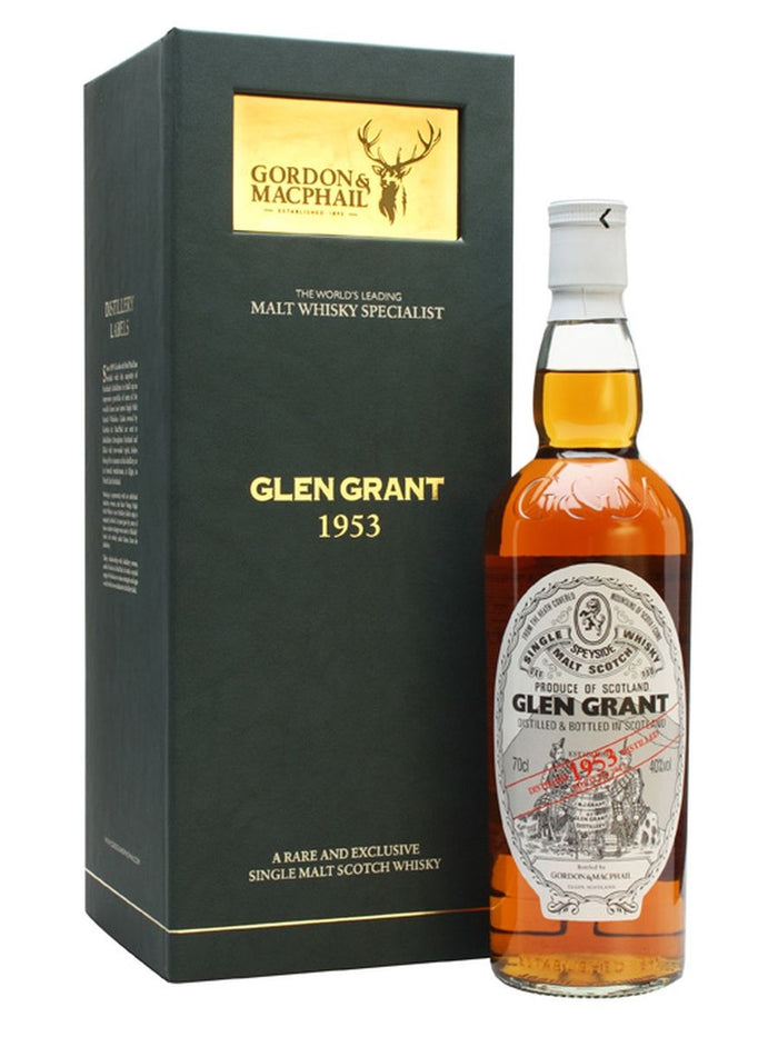 Glen Grant 1953 60 Year Old Gordon & Macphail Speyside Single Malt Scotch Whisky | 700ML