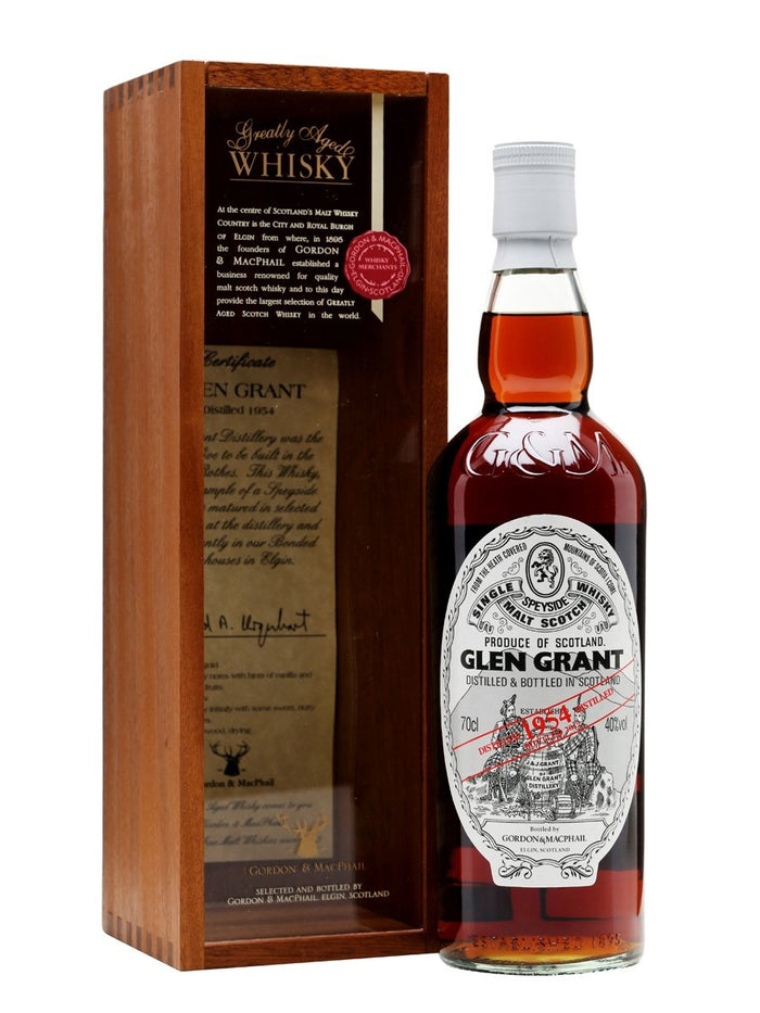 Glen Grant 1954 57 Year Old Gordon & Macphail Speyside Single Malt Scotch Whisky | 700ML