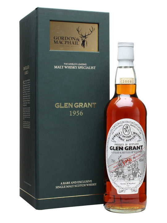 Glen Grant 1956 51 Year Old Gordon & Macphail Speyside Single Malt Scotch Whisky | 700ML