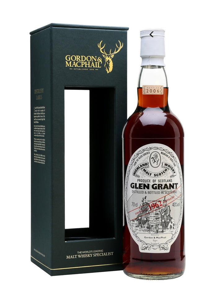 Glen Grant 1962 43 Year Old Gordon & Macphail Speyside Single Malt Scotch Whisky | 700ML