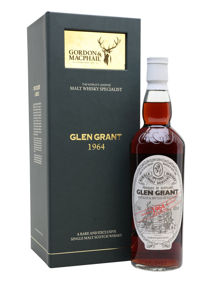 Glen Grant 1964 50 Year Old Gordon & Macphail Speyside Single Malt Scotch Whisky | 700ML