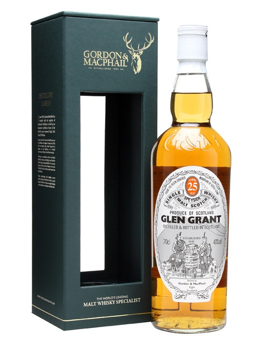 Glen Grant 25 Year Old Gordon & Macphail Speyside Single Malt Scotch Whisky | 700ML