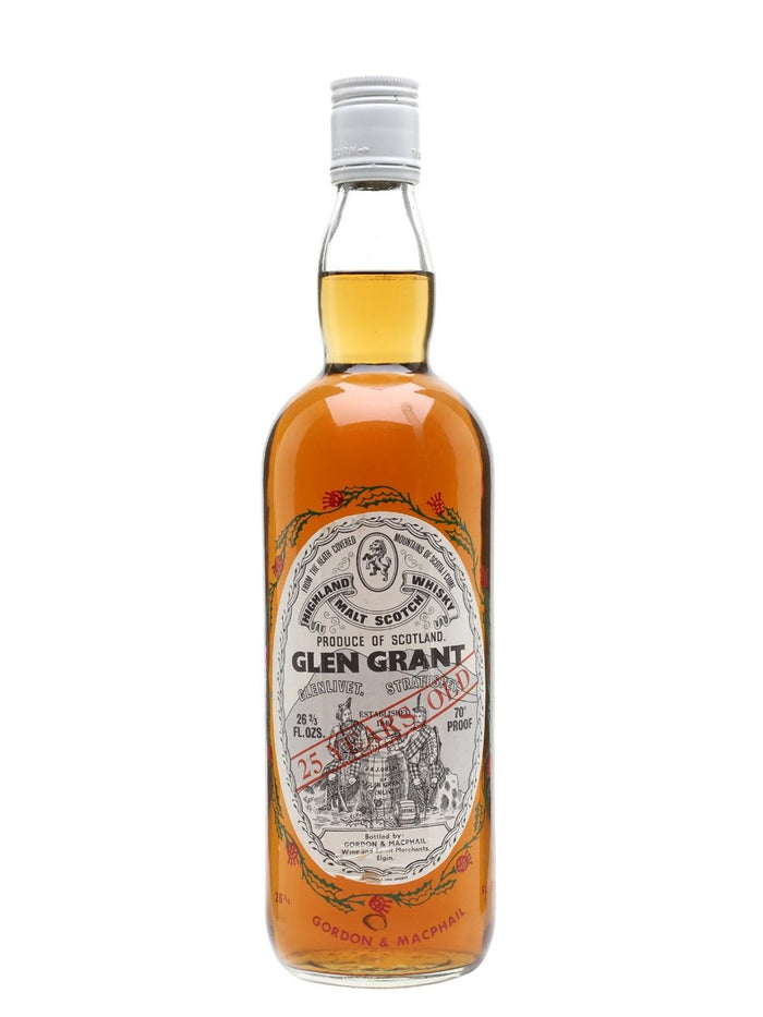Glen Grant 25 Year Old Bot.1970s Gordon & Macphail Speyside Single Malt Scotch Whisky | 757ML