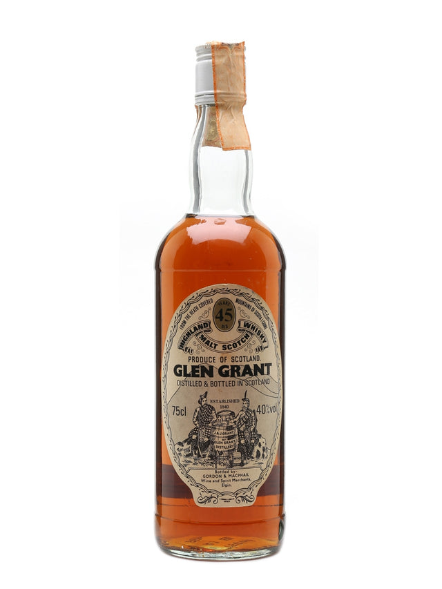 Glen Grant 45 Year Old Bot.1970s Gordon & MacPhail Speyside Single Malt Scotch Whisky | 700ML at CaskCartel.com