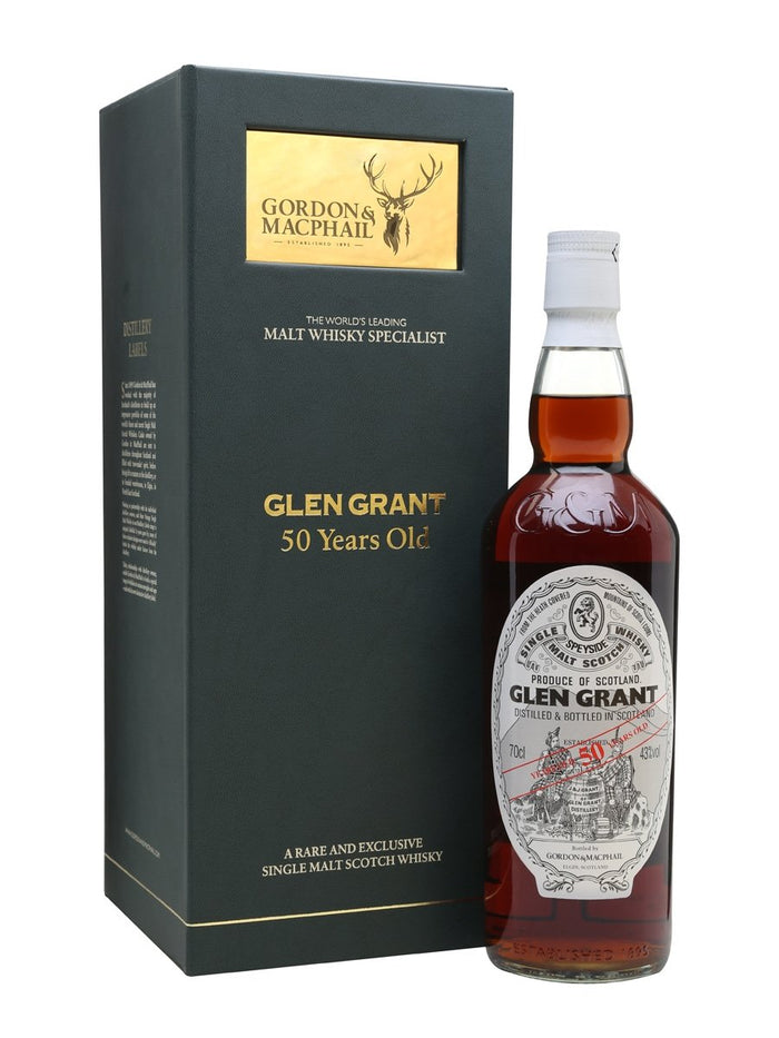 Glen Grant 50 Year Old Sherry Cask Gordon & MacPhail Speyside Single Malt Scotch Whisky | 700ML