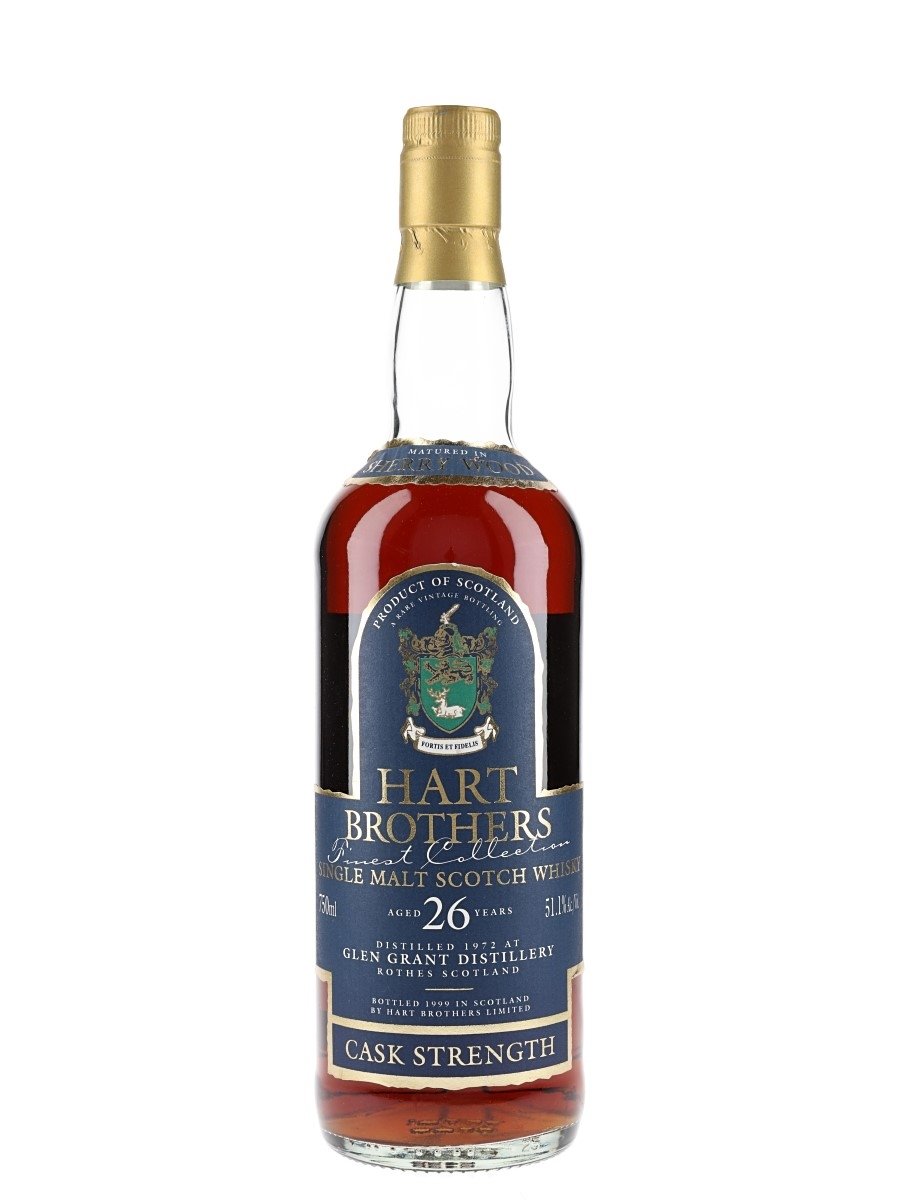 vGlen Grant 1972 26 Year Old Sherry Cask Hart Brothers Speyside Single Malt Scotch Whisky | 700ML at CaskCartel.com