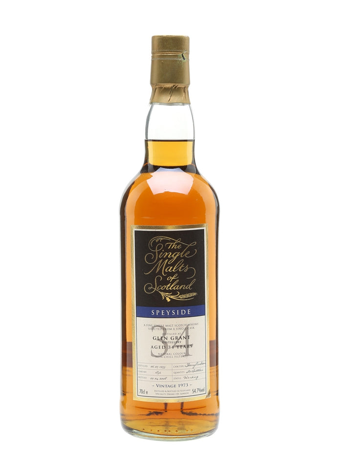 Glen Grant 1973 34 Year Old Sherry Cask SMoS Speyside Single Malt Scotch Whisky | 700ML