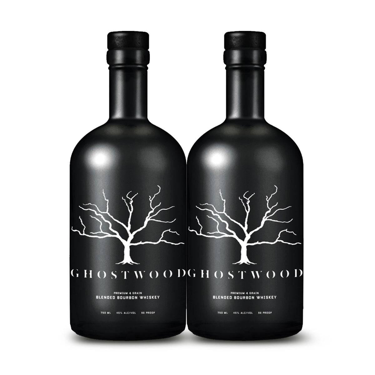 Ghostwood Blended Bourbon Whiskey (2) Bottle Bundle at CaskCartel.com