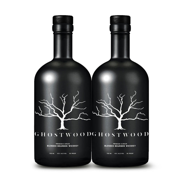 Ghostwood Blended Bourbon Whiskey (2) Bottle Bundle at CaskCartel.com