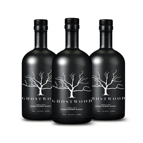 Ghostwood Blended Bourbon Whiskey (3) Bottle Bundle at CaskCartel.com