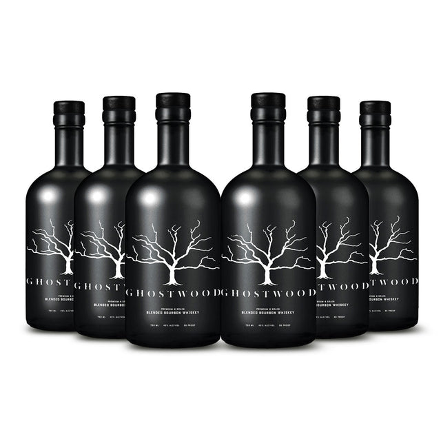 Ghostwood Blended Bourbon Whiskey (6) Bottle Bundle at CaskCartel.com