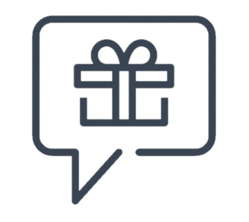 Complimentary TEXT Gift Message