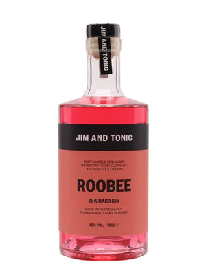 [BUY] Jim & Tonic 'Roobee' Rhubarb Pink Gin | 700ML at CaskCartel.com
