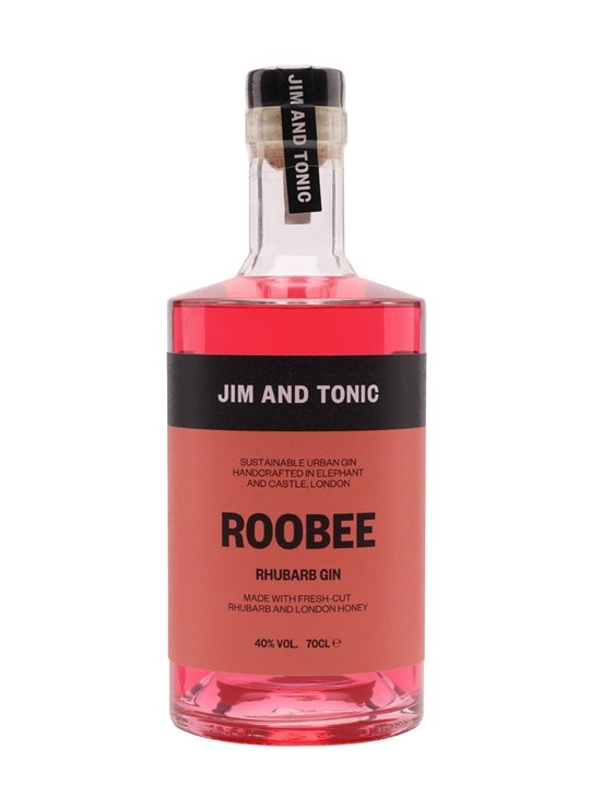 Jim & Tonic 'Roobee' Rhubarb Pink Gin | 700ML