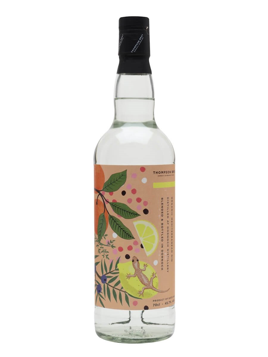 Thompson Bros Organic Mediterranean Gin | 700ML at CaskCartel.com