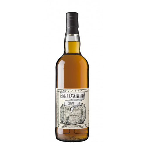 Single Cask Nation Girvan 10 Year Old Single Grain Scotch Whisky at CaskCartel.com